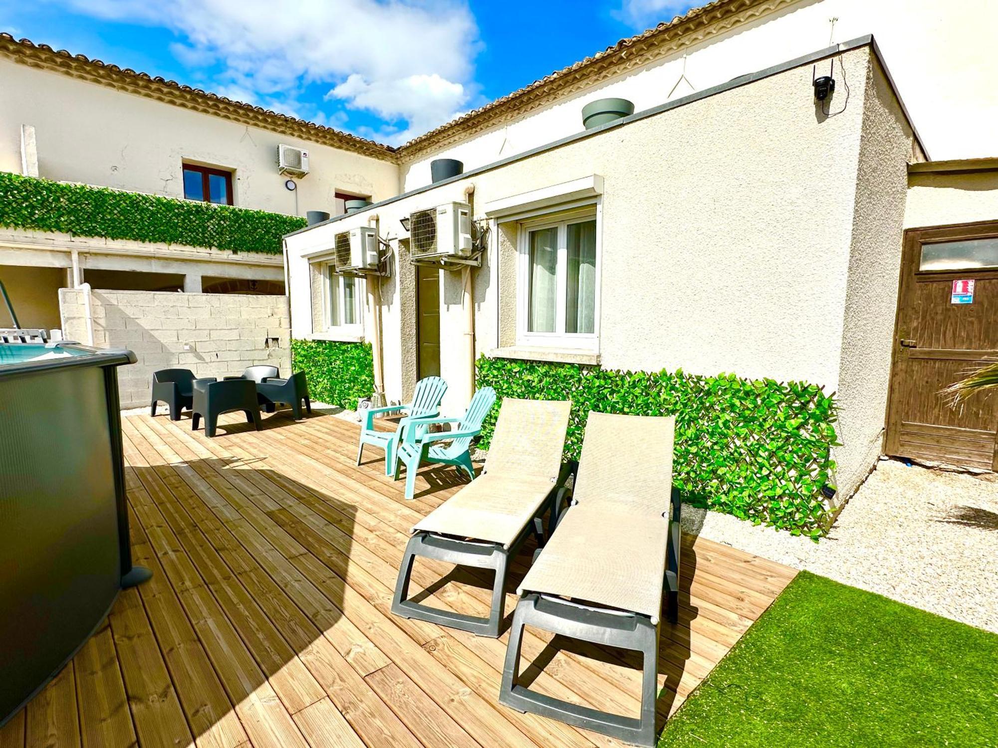 Les Appartements Du Mas - Emeraude Aigues-Mortes Zewnętrze zdjęcie